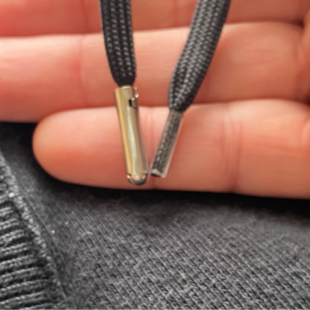 Polo Ralph Lauren Sweatshirt Woman XL Blue Spell Out Logo Preppy Cropped FLAW - Picture 15 of 16